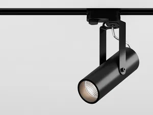 Трековый светильник HOKASU Tube Clip TR4 (85-160/ral9005 – 40w/5098/38deg)