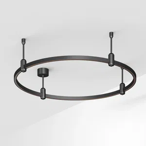 Основание ART-APRIORI-ROUND-ROD-200-R800 (BK) (Arlight, IP20 Металл, 3 года)