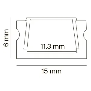 Профиль Led Strip ALM001S-2M