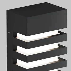 Уличный настенный светильник Outdoor O034WL-01B