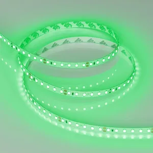 Лента RT-A120-8mm 24V Green (9.6 W/m, IP20, 2835, 5m) (Arlight, Открытый)