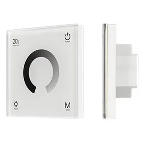 Панель SMART-P4-DIM-G-IN White (12-24V, 4x3A, Sens, 2.4G) (Arlight, IP20 Пластик, 5 лет)