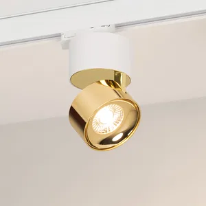 Светильник SP-PLURIO-TRACK-4TR-R77-9W Day4000 (WH-BRS, 36 deg, 230V) (Arlight, IP20 Металл, 3 года)