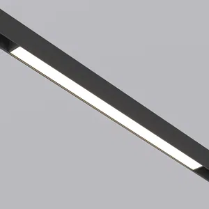 Светильник MAG-FLAT-25-L400-12W Warm3000 (BK, 100 deg, 24V) (Arlight, IP20 Металл, 5 лет)