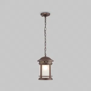 Уличный подвесной светильник Outdoor O031PL-01BR