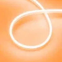 Лента герметичная AURORA-PS-A120-12x6mm 24V Amber (10 W/m, IP65, 2835, 5m) (Arlight, Силикон, 2 года)