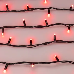 Светодиодная гирлянда ARD-STRING-PRO-10000-BLACK-100LED-MILK-LIVE RGB-DMX (24V, 10W) (Ardecoled, IP65, 2 года)