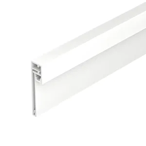 Профиль PLINTUS-H54B-2000 WHITE (Arlight, Алюминий)