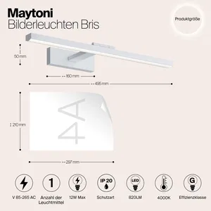 Подсветка Maytoni MIR008WL-L12W4K