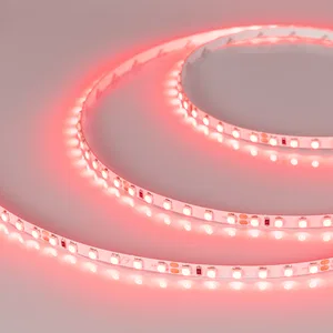 Лента RT-A120-5mm 24V Red (9.6 W/m, IP20, 2835, 5m) (Arlight, 9.6 Вт/м, IP20)