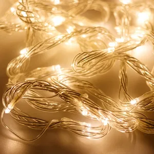 Светодиодная гирлянда ARD-STRING-HOME-10000-CLEAR-99LED-RUN WARM (230V, 10.5W) (Ardecoled, IP20, 1 год)