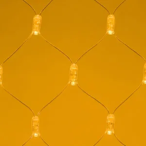 Светодиодная гирлянда ARD-NETLIGHT-CLASSIC-2000x1500-CLEAR-288LED Yellow (230V, 18W) (Ardecoled, IP65)