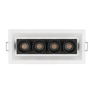 Светильник MS-ORIENT-BUILT-TURN-TC-S67x150-10W Warm3000 (WH-BK, 30 deg, 230V) (Arlight, IP20 Металл, 5 лет)