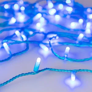Светодиодная гирлянда ARD-STRING-CLASSIC-10000-BLUE-100LED-MILK-FLASH Blue (230V, 7W) (Ardecoled, IP65, 1 год)