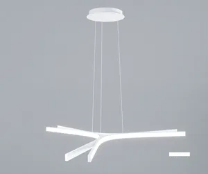 Люстра LED подвесная фигурная цвет белый  "ПРИХОЖАЯ стиль современный"