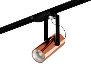 Трековый светильник HOKASU Tube Clip TR2 (85-160/ral9005 – 30w/3090/15deg)