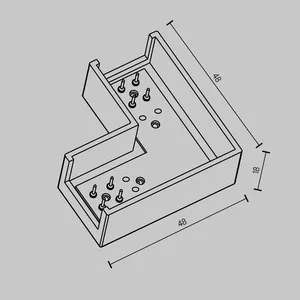Комплектующие для систем освещения с токоведущими элементами Technical TRA160CT-11B