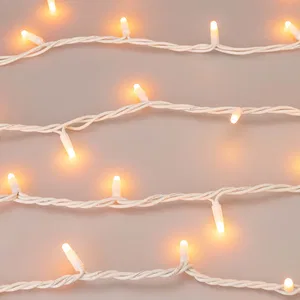 Светодиодная гирлянда ARD-STRING-PRO-10000-WHITE-100LED-MILK-LIVE RGB-DMX (24V, 10W) (Ardecoled, IP65, 2 года)
