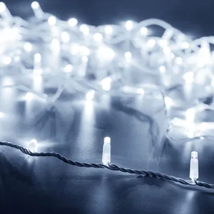 Светодиодная гирлянда ARD-STRING-CLASSIC-10000-WHITE-100LED-FLASH WHITE (230V, 7W) (Ardecoled, IP65, 1 год)