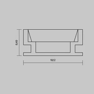 Профиль Led Strip 636007