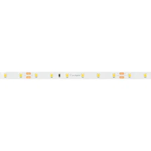 Лента RT-A60-8mm 24V Warm2400 (7.2 W/m, IP20, 2835, 5m) (Arlight, Открытый)