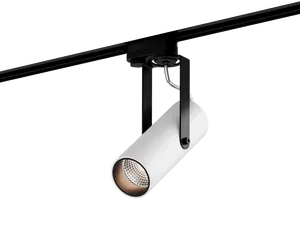 Трековый светильник HOKASU Tube Clip TR4 (85-160/ral9005 – 40w/5098/38deg)