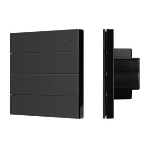 INTELLIGENT ARLIGHT Кнопочная панель SMART-ZB-801-22-1G-8SC-MULTI-IN Black (230V) (IARL, IP20 Пластик, 5 лет)