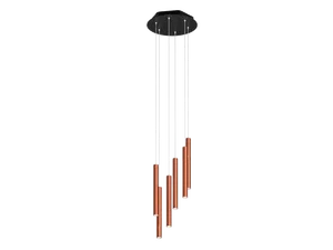Подвесной светильник HOKASU Tube Cascade (40-320/ral9003 – 42w/3090/36deg)
