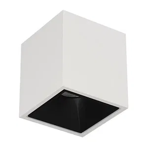 Накладной светодиодный светильник KUBING White Black