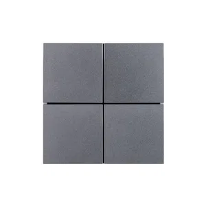 INTELLIGENT ARLIGHT Кнопочная панель KNX-304-23-IN Grey (BUS, Frameless) (IARL, IP20 Металл, 2 года)