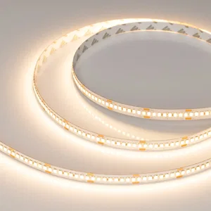 Лента RT-A240-10mm 24V Warm2700 (22 W/m, IP20, 5m) (Arlight, высок.эфф.150 лм/Вт)