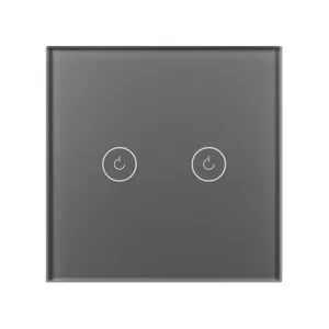 Выключатель сенсорный SWT-OMALI-S02-ZB-GR (250V, 10A, Zigbee) (Arlight, Стекло)