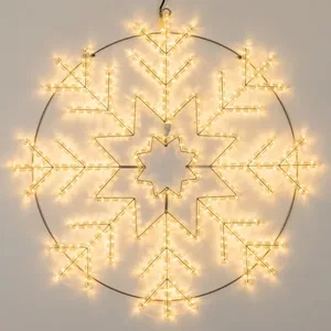 Фигура светодиодная ARD-SNOWFLAKE-M8-950x950-540LED Warm (230V, 33W) (Ardecoled, IP65, 1 год)