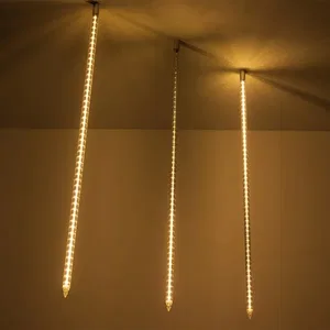 Светодиодная гирлянда ARD-ICEFALL-CLASSIC-D23-1000-CLEAR-96LED-LIVE WARM (230V, 1.5W) (Ardecoled, IP65)
