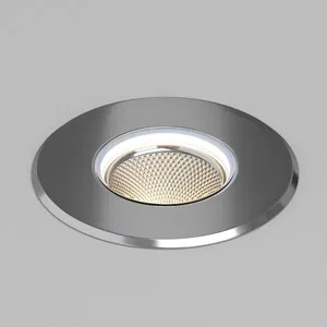 Светильник LTD-GROUND-R110-15W Warm3000 (SL, 20 deg, 230V) (Arlight, IP67 Металл, 3 года)