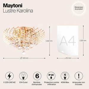 Потолочный светильник Maytoni DIA120-06-G