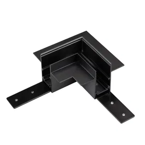 Коннектор угловой MAG-ORIENT-CON-2653-FDW-L90 (BK) (Arlight, Металл)