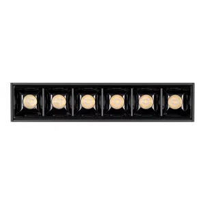 Светильник MAG-LASER-45-L160-6W Warm3000 (BK, 15 deg, 24V) (Arlight, IP20 Металл, 5 лет)