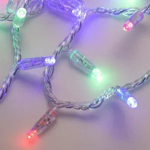 Светодиодная гирлянда ARD-STRING-CLASSIC-10000-CLEAR-100LED-LIVE RGB (230V, 7W) (Ardecoled, IP65, 1 год)