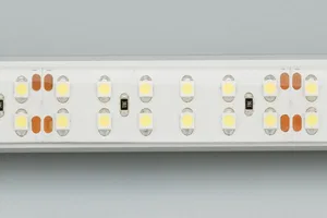 Лента RTW 2-5000SE 24V White 2x2 (3528, 1200 LED, LUX) (Arlight, 19.2 Вт/м, IP65)