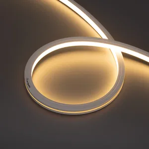 Лента герметичная MOONLIGHT-PRO-TOP-X320-16x16mm 48V Warm3000 (10 W/m, IP67, 30m, wire x2) (Arlight, Вывод боковой, 7 лет)