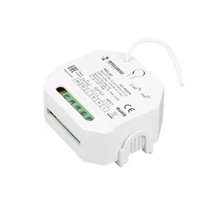INTELLIGENT ARLIGHT Релейный модуль SMART-701-72-WTI-WTO-PS-IN (230V, 1x15A, TUYA Wi-Fi, 2.4G) (IARL, IP20 Пластик, 5 лет)