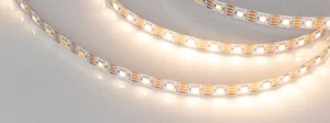 Лента SPI-B60-10mm 12V Warm2700-PX1-RAM (9.3 W/m, IP20, 5060, 5m) (Arlight, бегущий огонь)