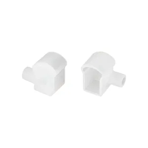 Заглушка WPH-FLEX-0817-SIDE WHITE с отверстием (Arlight, Силикон)