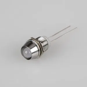 Держатель 5мм HOLDER-F5 (хром.латунь, с гайкой) (Arlight, 5мм (круглый))