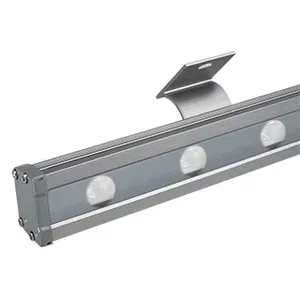 Светодиодный прожектор AR-LINE-1000L-48W-24V RGB-Warm3000 (Grey, 15x45 deg, DMX512) (Arlight, Закрытый)