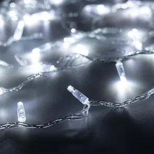 Светодиодная гирлянда ARD-STRING-CLASSIC-1000-CLEAR-100LED-PULSE White (230V, 7W) (Ardecoled, IP65, 1 год)