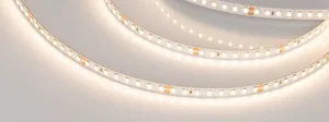 Лента RT-A128-8mm 24V Warm3000 (10 W/m, IP20, 5m) (Arlight, высок.эфф.150 лм/Вт)
