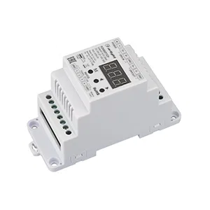 Конвертер SMART-K39-DMX (12-24V, 0/1-10V, DIN) (Arlight, Металл)