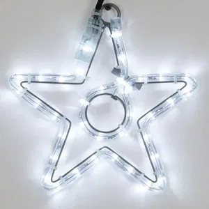 Фигура светодиодная ARD-STAR-M4-200x220-36LED White (230V, 2.5W) (Ardecoled, IP65, 1 год)